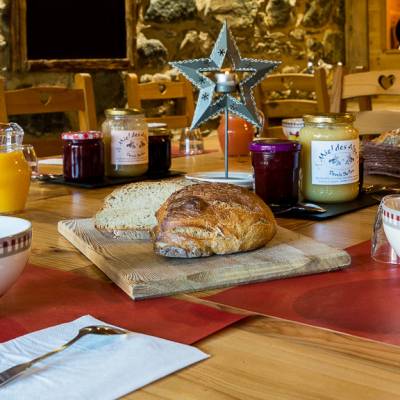 auberge breakfast st veran queyras alps.jpg